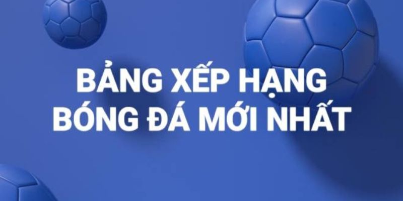 Bảng xếp hạng bóng đá Nowgoal hôm nay